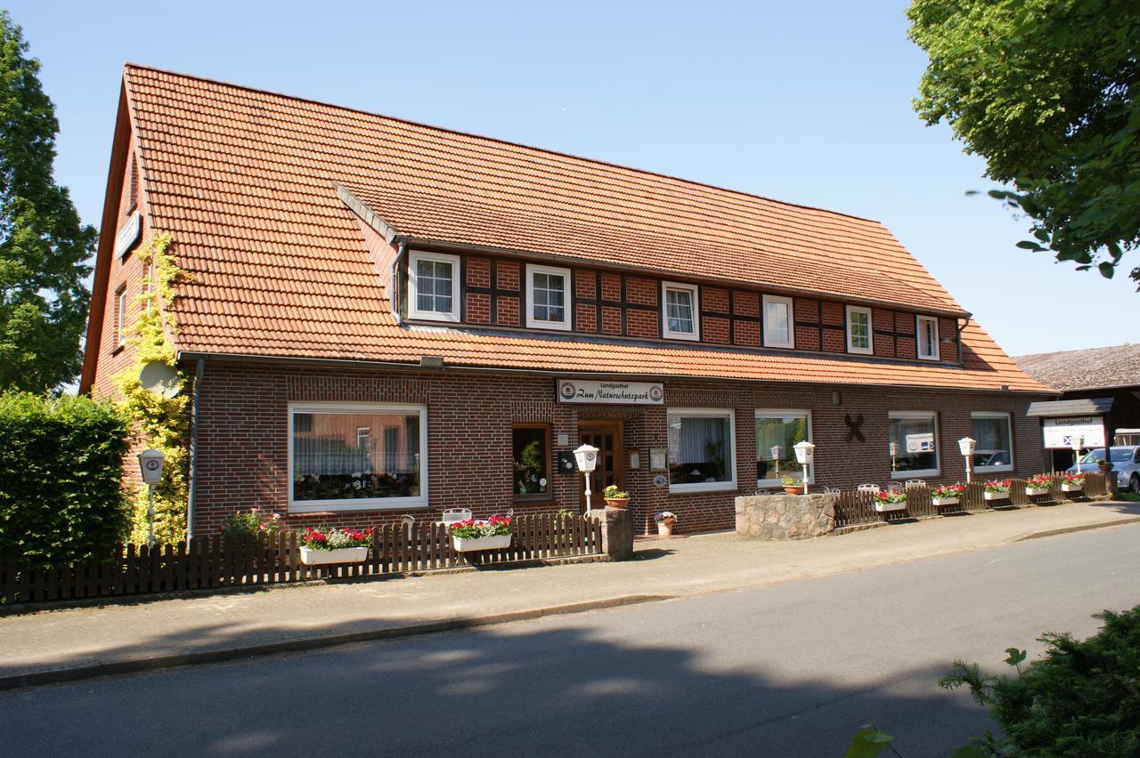 Landgasthaus Zum Naturschutzpark Биспинген Екстериор снимка